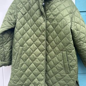 Quilted Green Jacket
